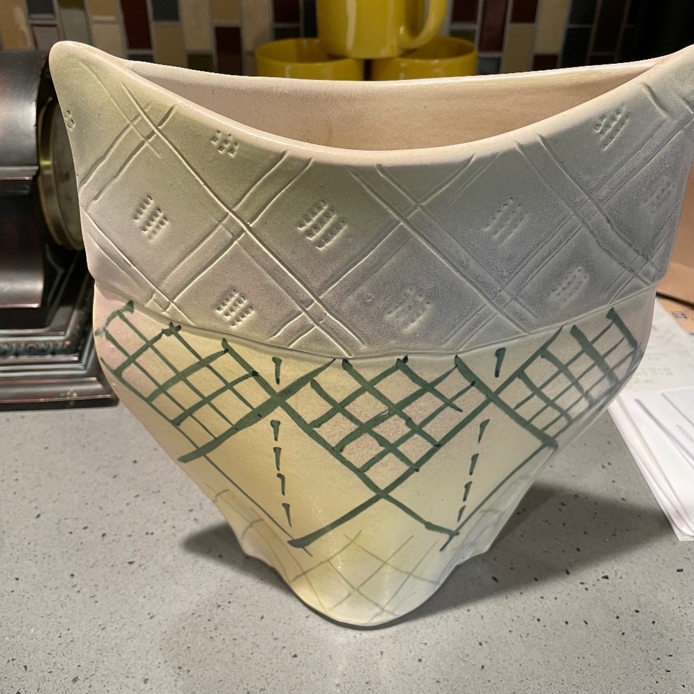 Vintage pottery vase